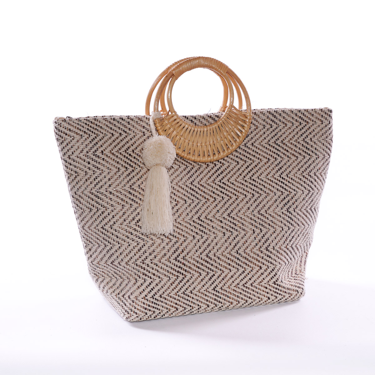 Borsa Cotone Rattan