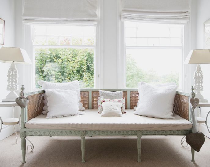 Stile shabby chic, salotto