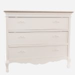 Comò 3 cassetti in pino