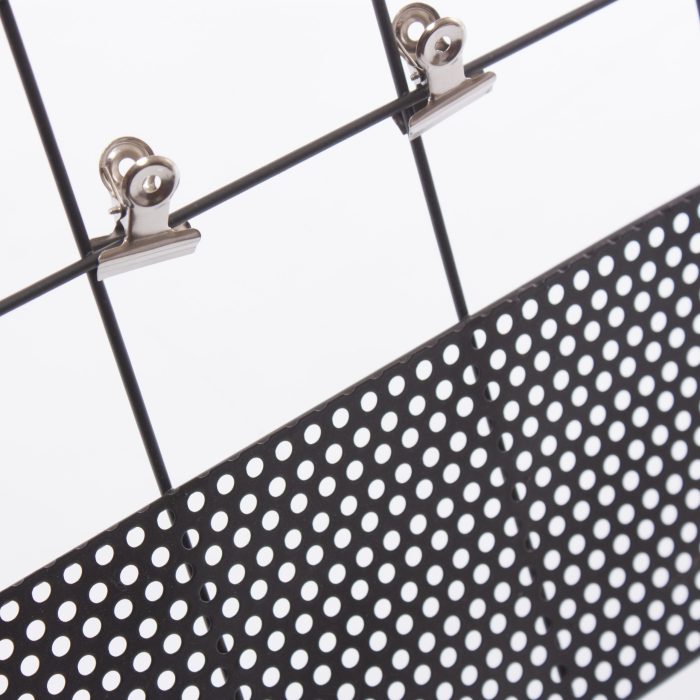 Bacheca in metallo nero - immagine 2