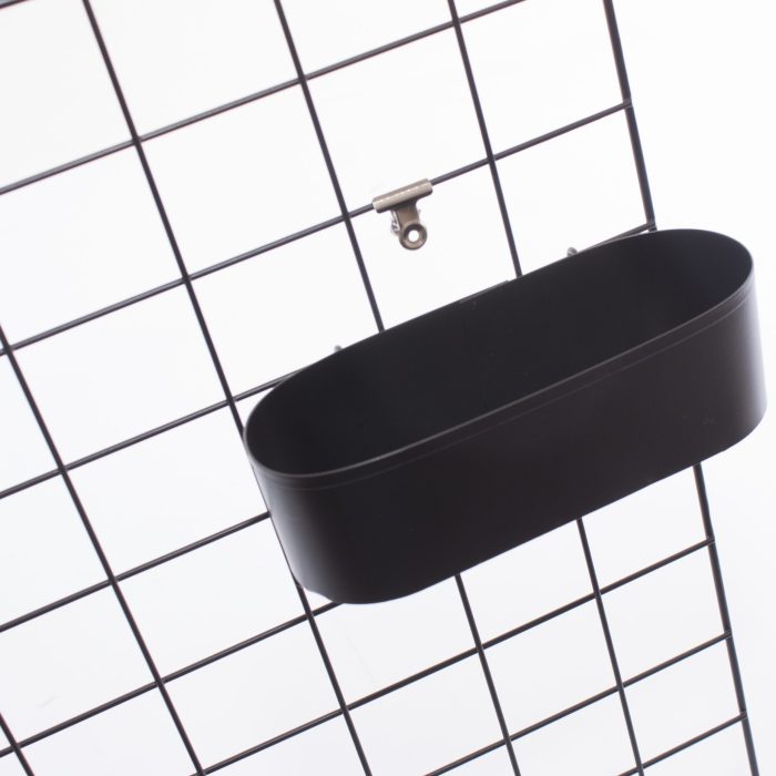 Bacheca in metallo nero - immagine 3