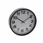 Orologio classico rotondo nero
