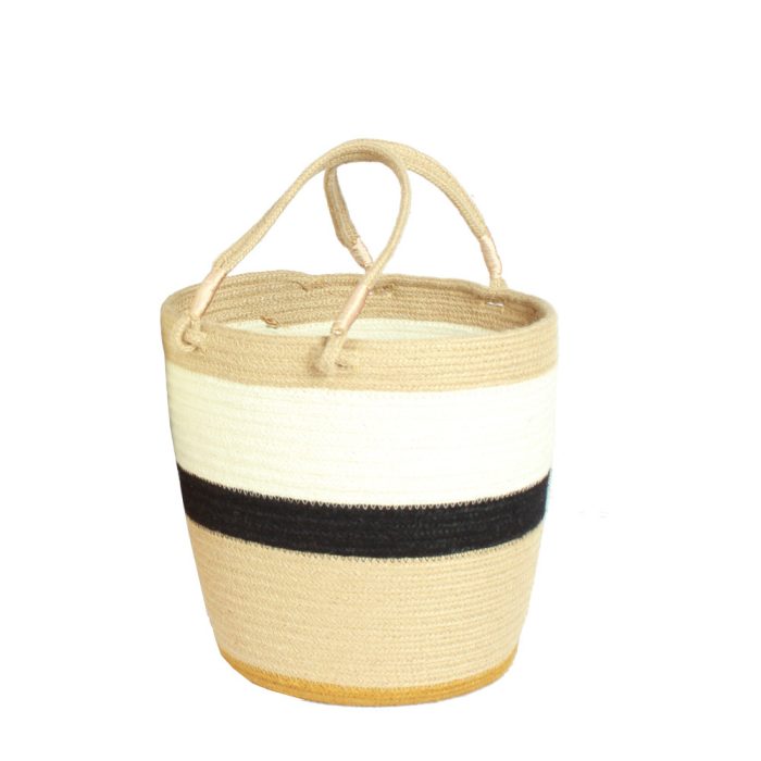 Set 2 cesti in juta - immagine 3
