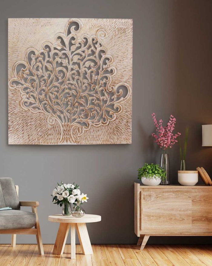 Pannello decorativo intagliato - immagine 4