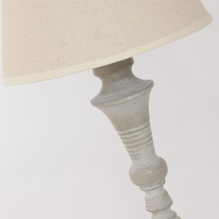 Lampada  grigia in ecru - immagine 2