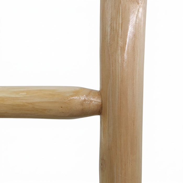 Scala decorativa a 6 pioli in legno - immagine 6