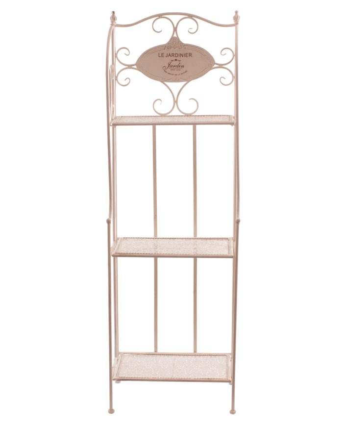 Scaffale in metallo bianco - immagine 2