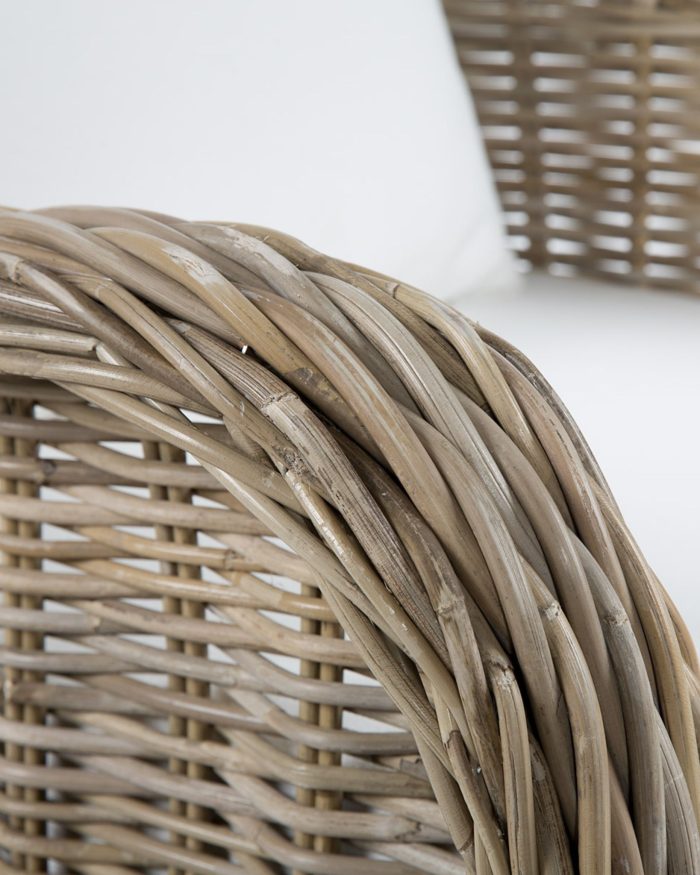 Poltrona in kubu grey "Katrina" - immagine 3