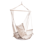 Amaca a poltrona in tessuto beige