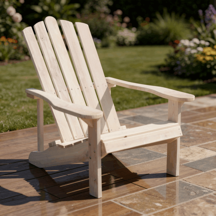 Sedia in legno di abete - immagine 2