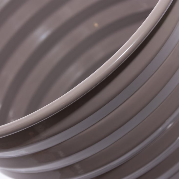 Coprivaso in latta marrone - immagine 2