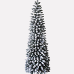 Albero di Natale Dimitri Slim bianco