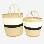 Set 2 cesti in juta