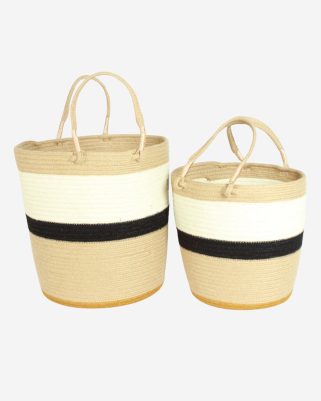 Set 2 cesti in juta