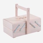 Portalavoro in legno di faggio naturale