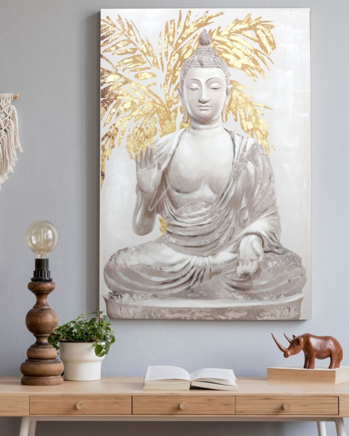 Quadro dipinto Buddah - immagine 2