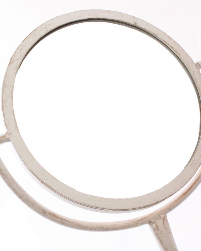 Specchio a stelo con portasciugamani - immagine 2