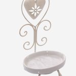 Portasapone in metallo bianco