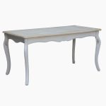 Tavolo da pranzo rettangolare in legno di paulonia