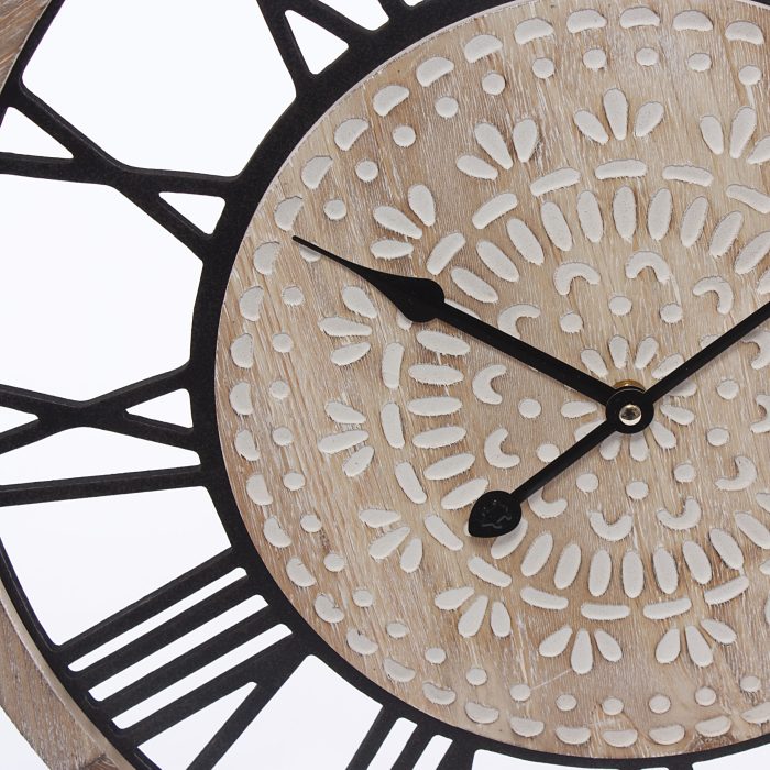 Orologio in mdf e metallo - immagine 3