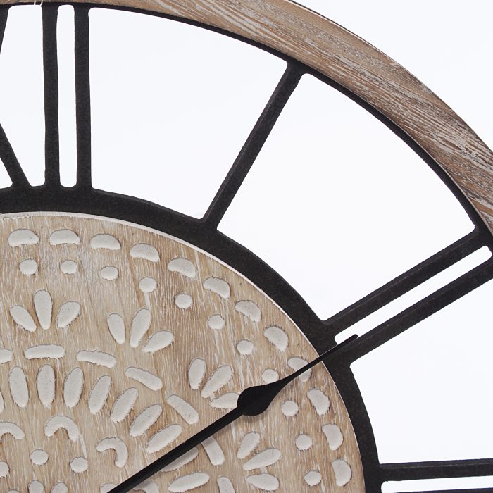 Orologio in mdf e metallo - immagine 2