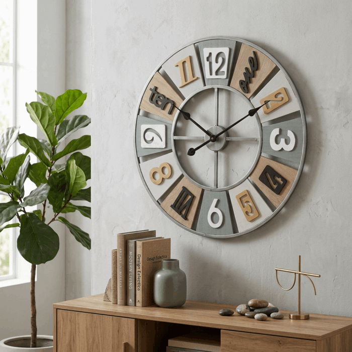 Orologio in metallo multicolor - immagine 2