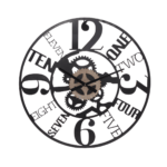 Orologio in metallo ingranaggi