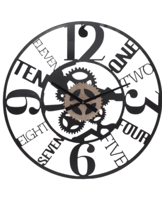 Orologio in metallo ingranaggi