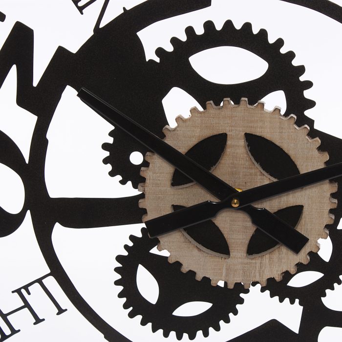 Orologio in metallo ingranaggi - immagine 4