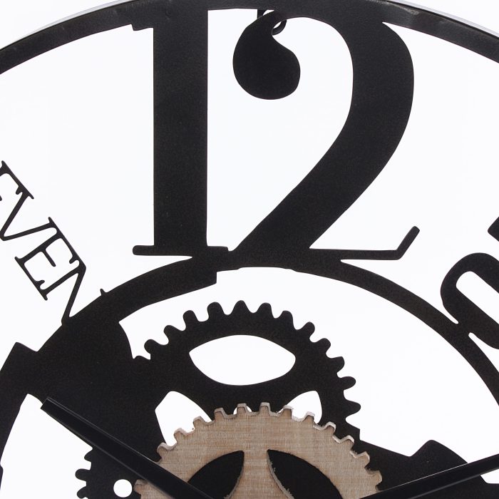 Orologio in metallo ingranaggi - immagine 3