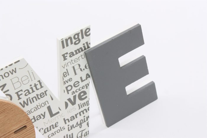 Orologio in mdf Love - immagine 3