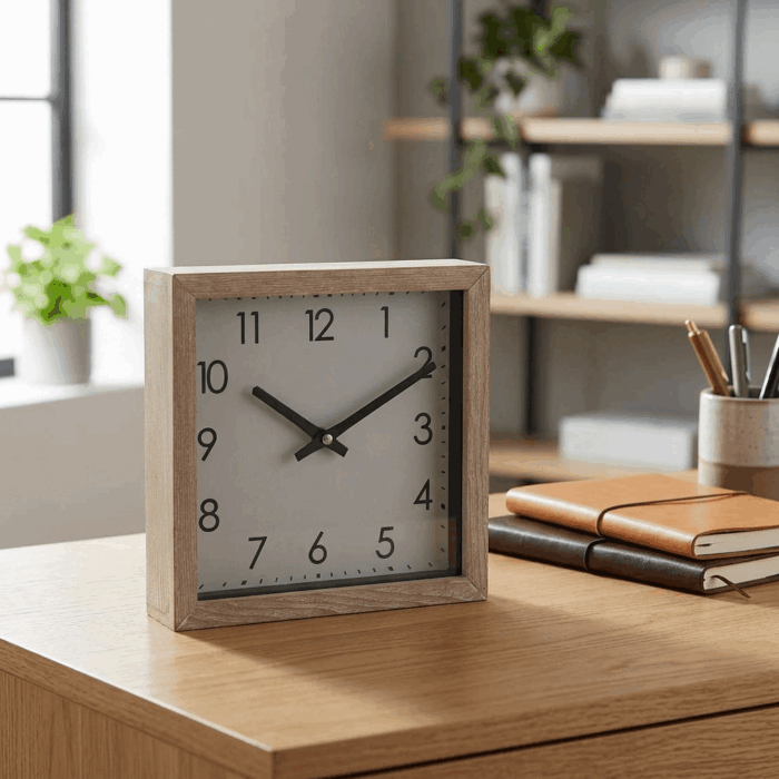 Orologio quadrato piccolo - immagine 5