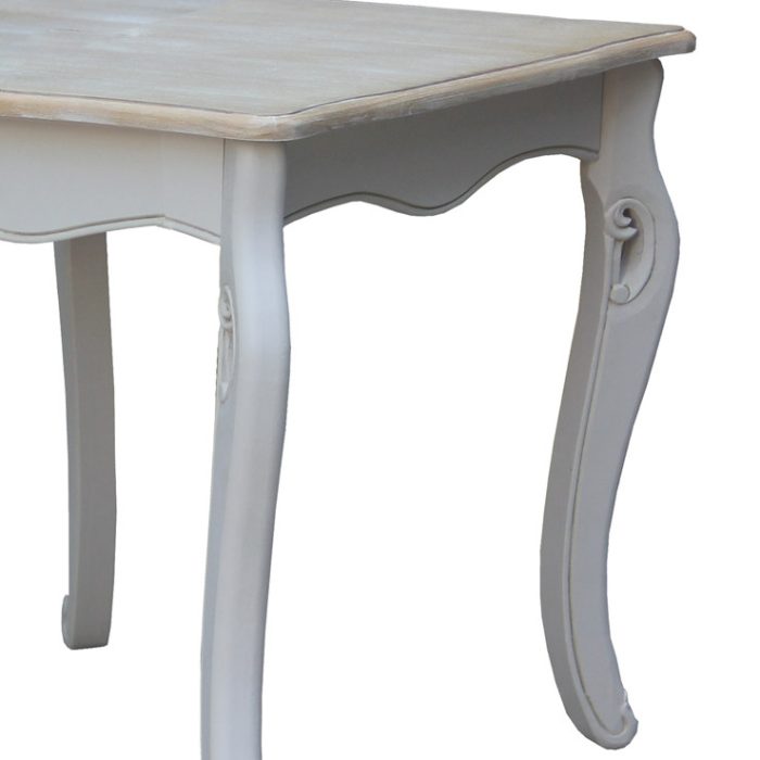 Tavolo da pranzo quadrato in paulonia - immagine 3