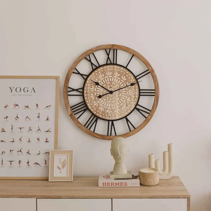 Orologio in mdf e metallo - immagine 4