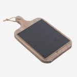 Tagliere decorativo con lavagna