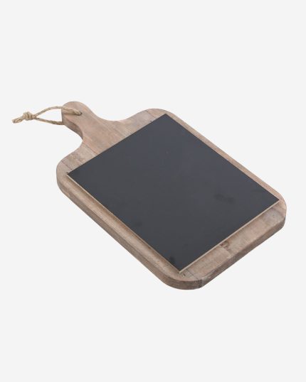 Tagliere decorativo con lavagna