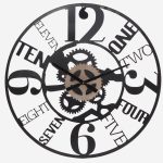 Orologio in metallo ingranaggi