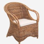 Poltrona in pulut Riva con cuscino removibile