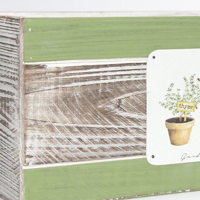 Cassetta per fiori in abete - immagine 2