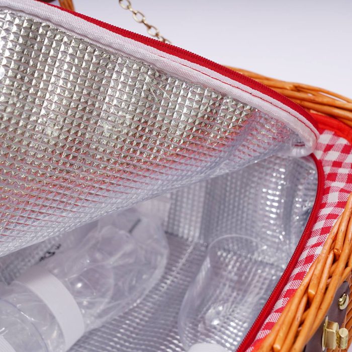 Cesto da pic-nic con due manici - immagine 4