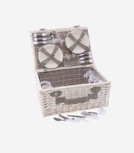 Cesto da pic-nic marrone