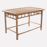 Tavolo in bambù rettangolare