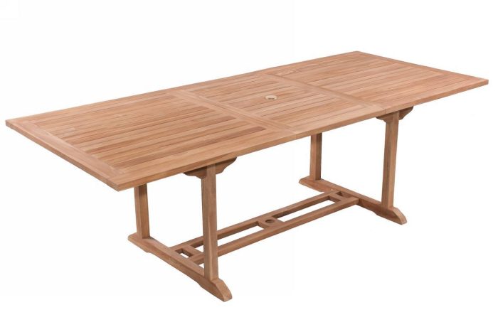 Tavolo allungabile in teak - immagine 3