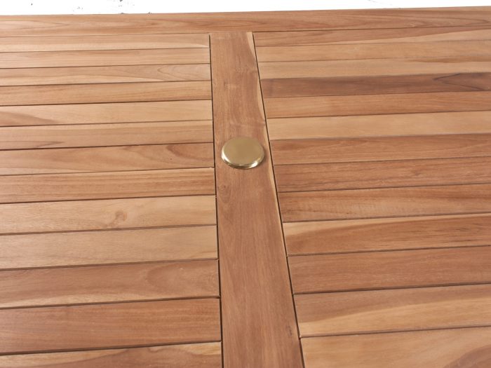 Tavolo pieghevole in teak - immagine 5