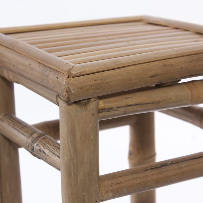 Set di 2 sgabelli in bambù - immagine 2