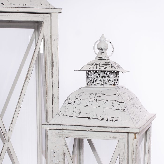 Lanterna in legno di abete in set di 2 - immagine 4