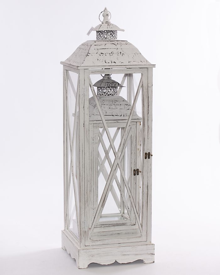 Lanterna in legno di abete in set di 2 - immagine 2