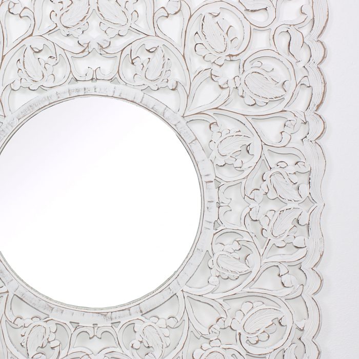 Specchio in legno di mango - immagine 3