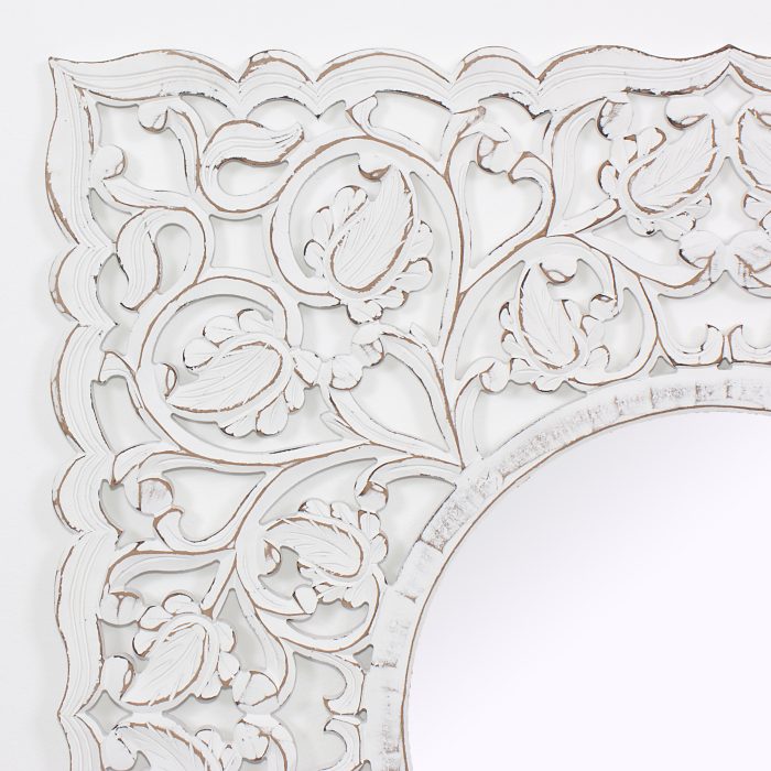 Specchio in legno di mango - immagine 2