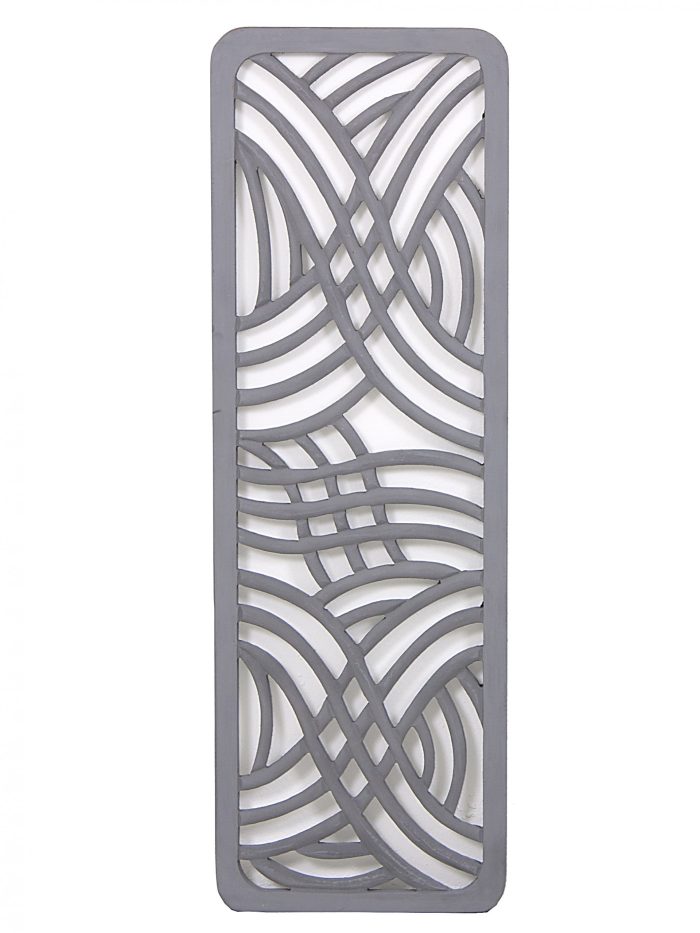 Set di 2 pannelli grigi in mdf - immagine 2